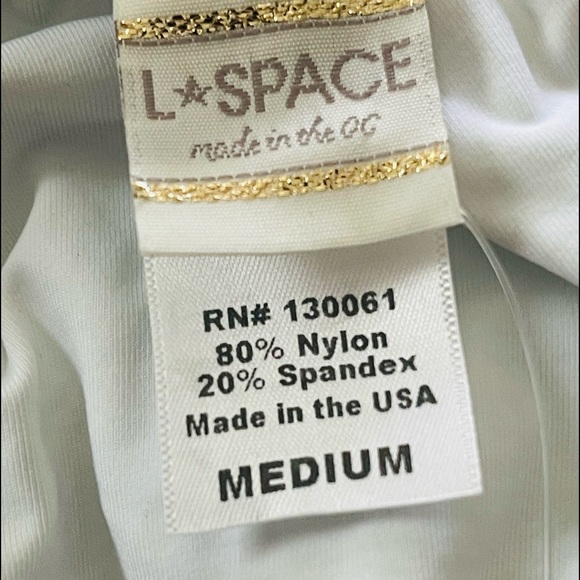 L⭐️Space Multi-Color Bikini Top with Gold Embellishments - Picture 2 of 6